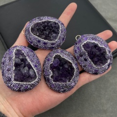 Purple Single Pendant
