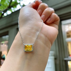 Yellow Diamond Necklace