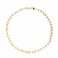 Gold Necklace (Chain Length 45cm)