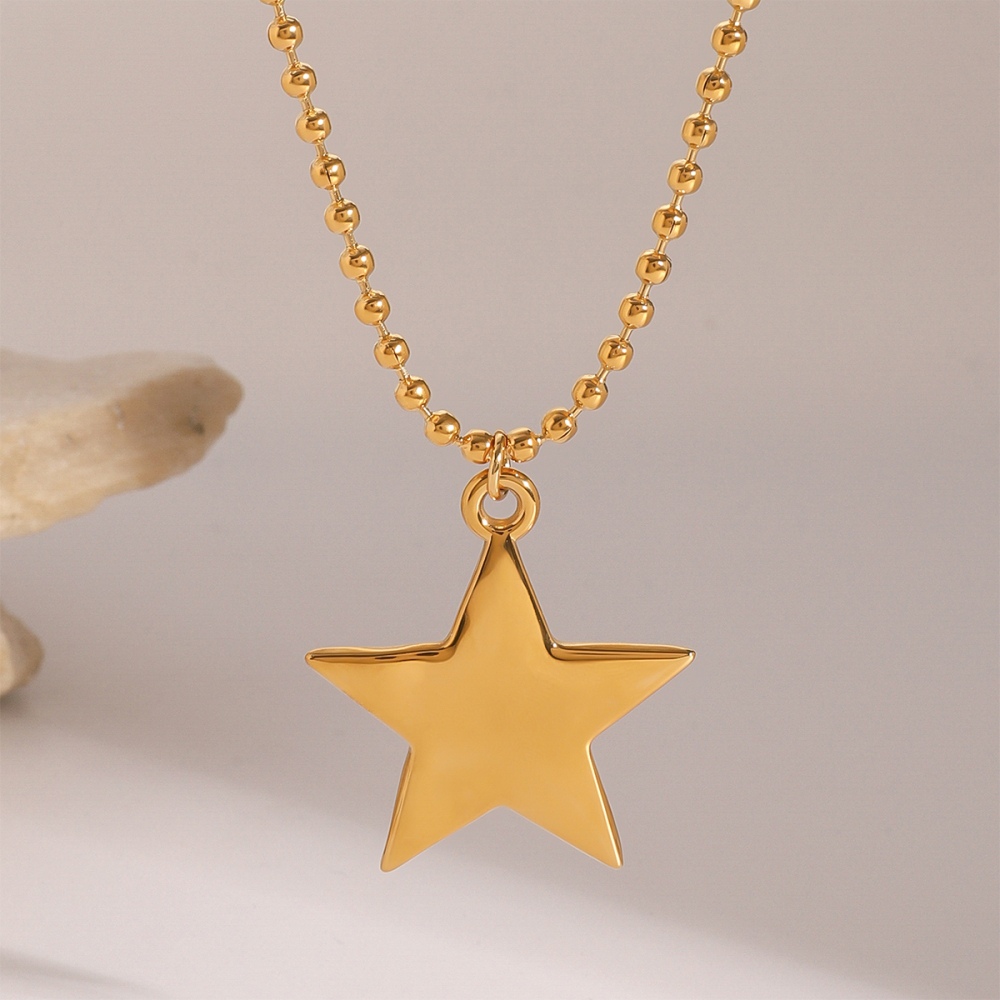 PVD Coated Real Gold Plated 18K Gold Cross 304 Stainless Steel Fashion Waterproof Non Tarnish 304 Stainless Steel