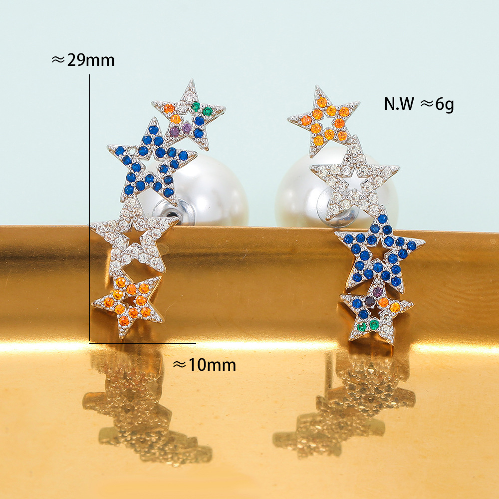Copper Geometric Zircon