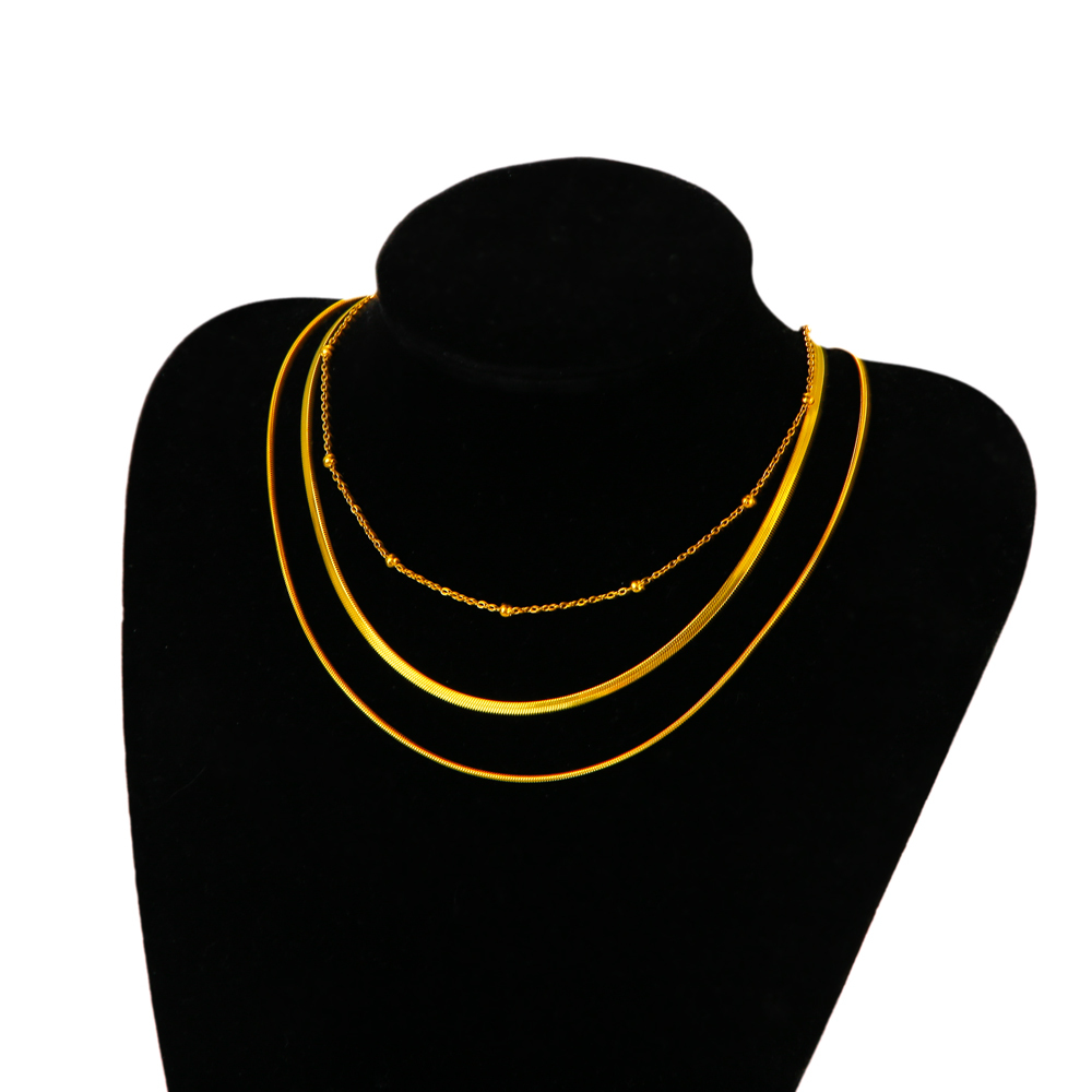 Stainless Steel O-Link Bead Chain 12 Pieces DIY Jewelry Making Accessories Daily Handmade Supplies Women's Men's Unisex Necklace