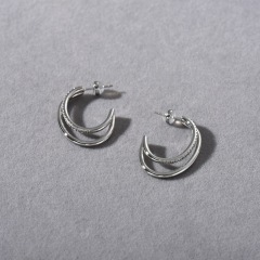 A Pair of Silver Earrings