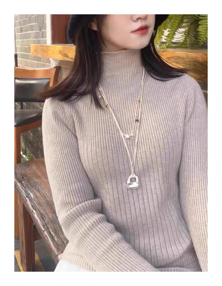 Special-Interest Design Natural Stone Beaded Hand-Woven High-Grade Pendant Necklace Accessories Women's Fashion Accessories Jewellery