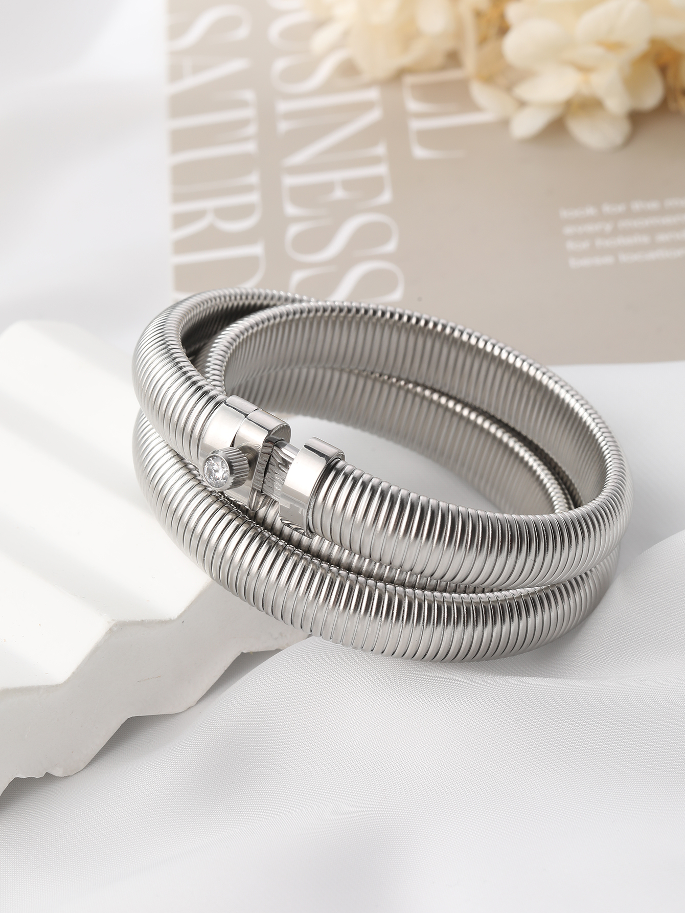 Ion Plating (IP) Infinity Titanium Steel Simple Style Classic Style Waterproof Non Tarnish 316 Stainless Steel  Titanium Steel Wristband
