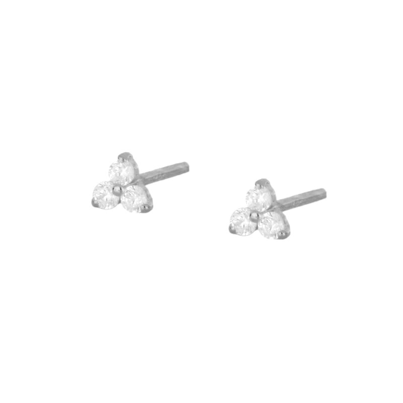 Zircon Earrings Set Ladies Minimalist Ear Bone And Ring Jewelry Accessories