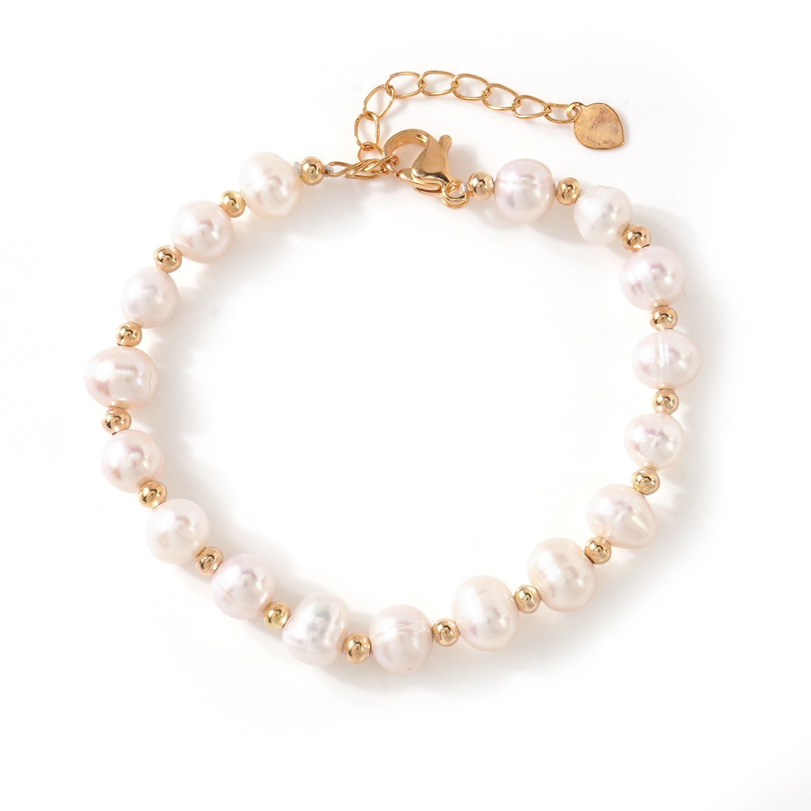 Elegant Pearl Beaded Bracelet Casual School Travel Gift Women's Fashion Accessories Daily Matching Simple Classic Roman Style