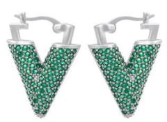 Platinum-Green Zirconium