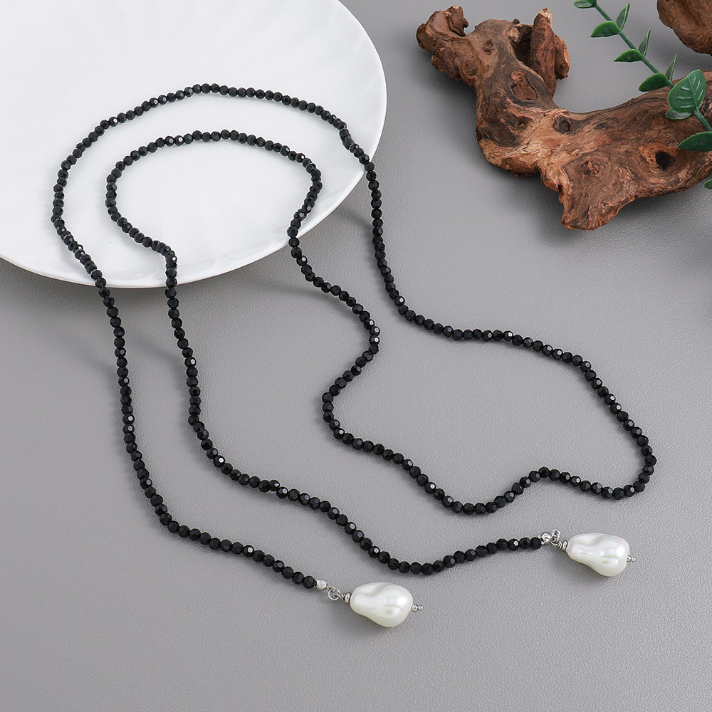Wholesale Jewelry Casual Simple Style Classic Style Irregular Titanium Steel Sweater Chain