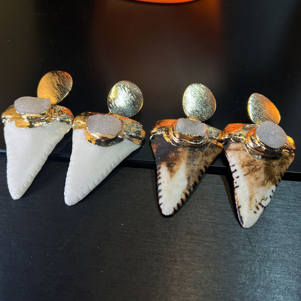 Creative Agate Stone Skull Bracelet