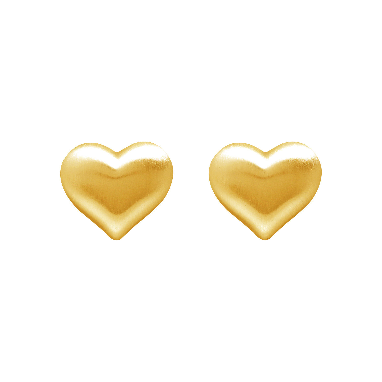 Metallic Tarnished Heart Shaped Earrings Women's Commute Fashion Elegant Lightweight Luxury Versatile Ear Jewelry