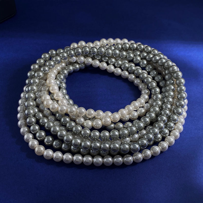 Elegant Lady Classic Style Pearl Artificial Pearl Wholesale Long Necklace