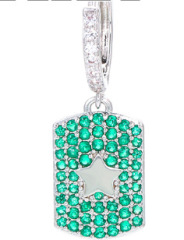 Platinum-Green Zirconium