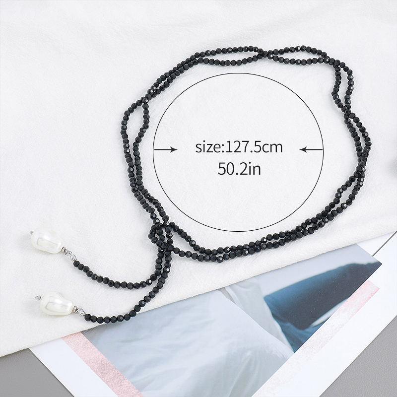 Wholesale Jewelry Casual Simple Style Classic Style Irregular Titanium Steel Sweater Chain