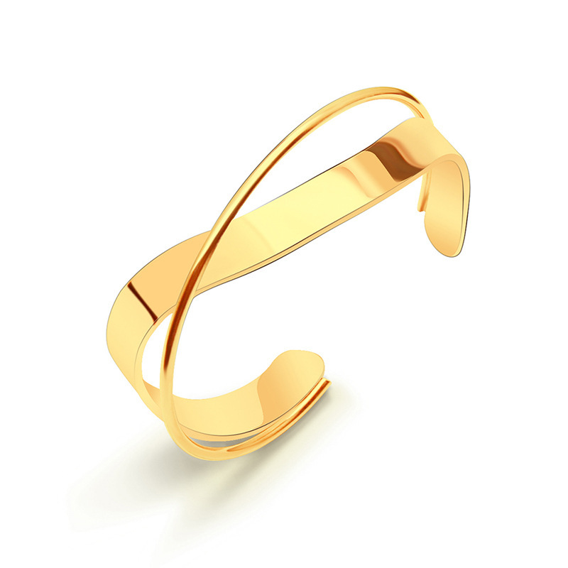 PVD Coated Real Gold Plated 18K Gold Geometric 304 Stainless Steel Fashion Waterproof Non Tarnish 304 Stainless Steel