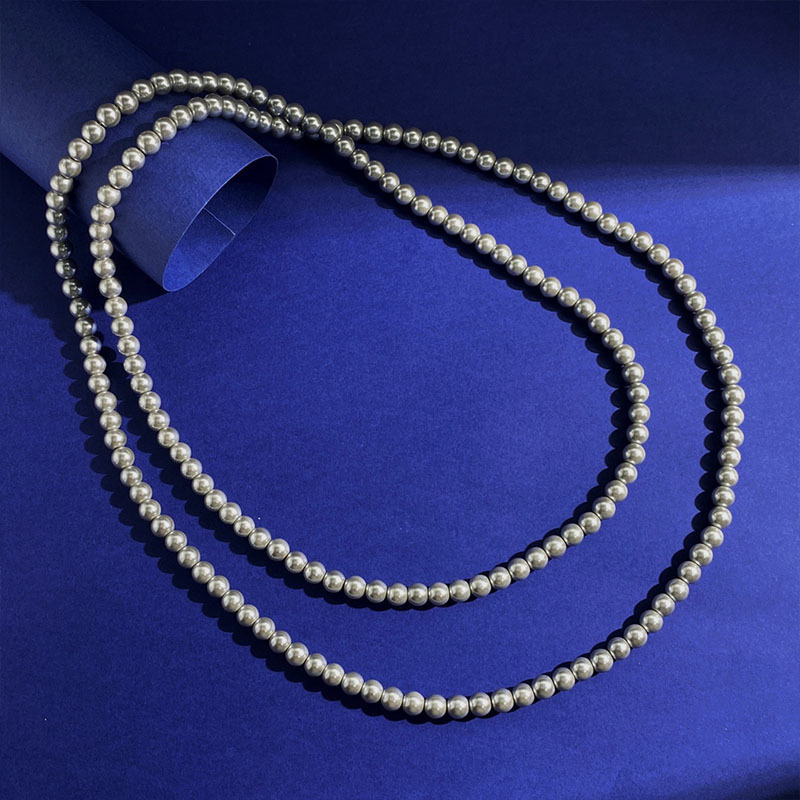 Elegant Lady Classic Style Pearl Artificial Pearl Wholesale Long Necklace