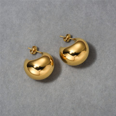 A Pair of Gold Earrings