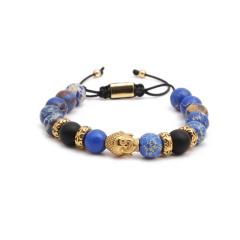 Golden Sapphire Blue Emperor Stone