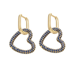 Gold-Blue Zirconium