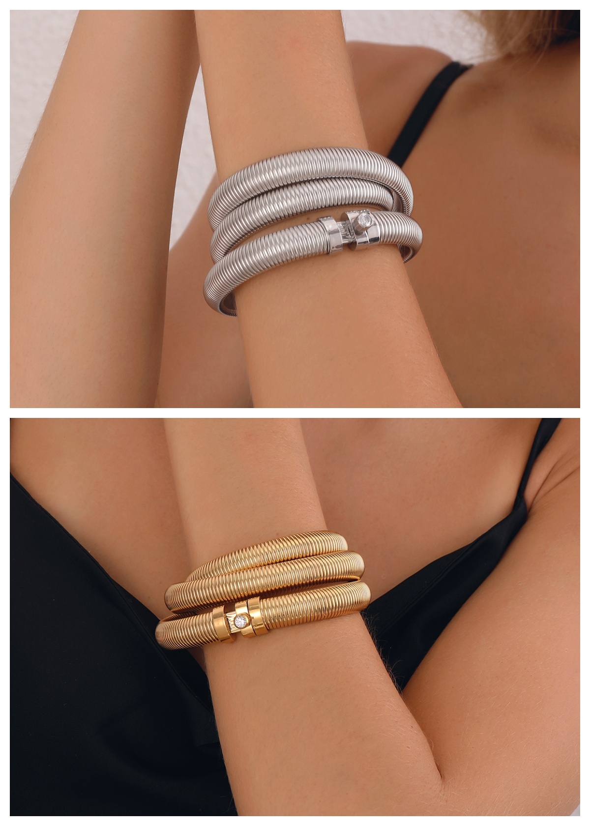 Ion Plating (IP) Infinity Titanium Steel Simple Style Classic Style Waterproof Non Tarnish 316 Stainless Steel  Titanium Steel Wristband