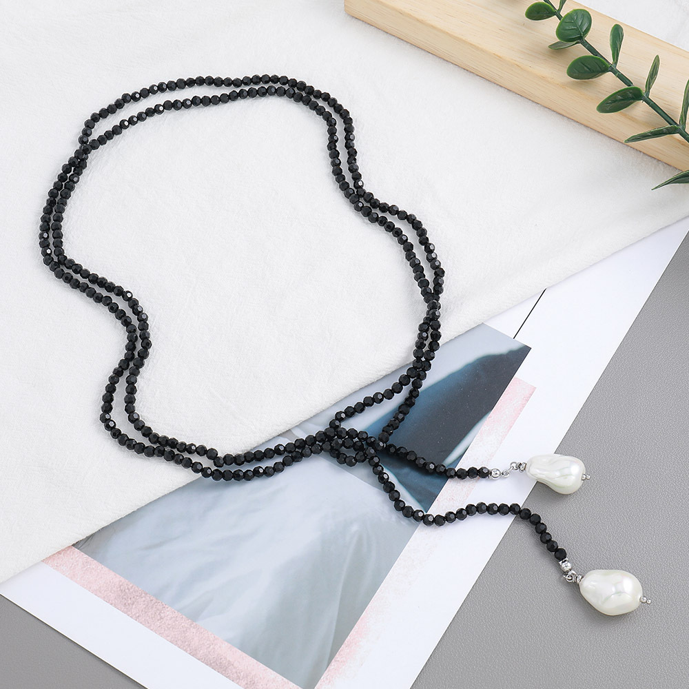 Wholesale Jewelry Casual Simple Style Classic Style Irregular Titanium Steel Sweater Chain