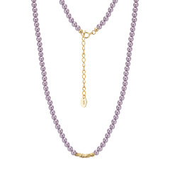 14K Gold Purple Shell Pearl, Approximate Weight: 9.7g