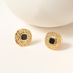 Black Agate Earrings