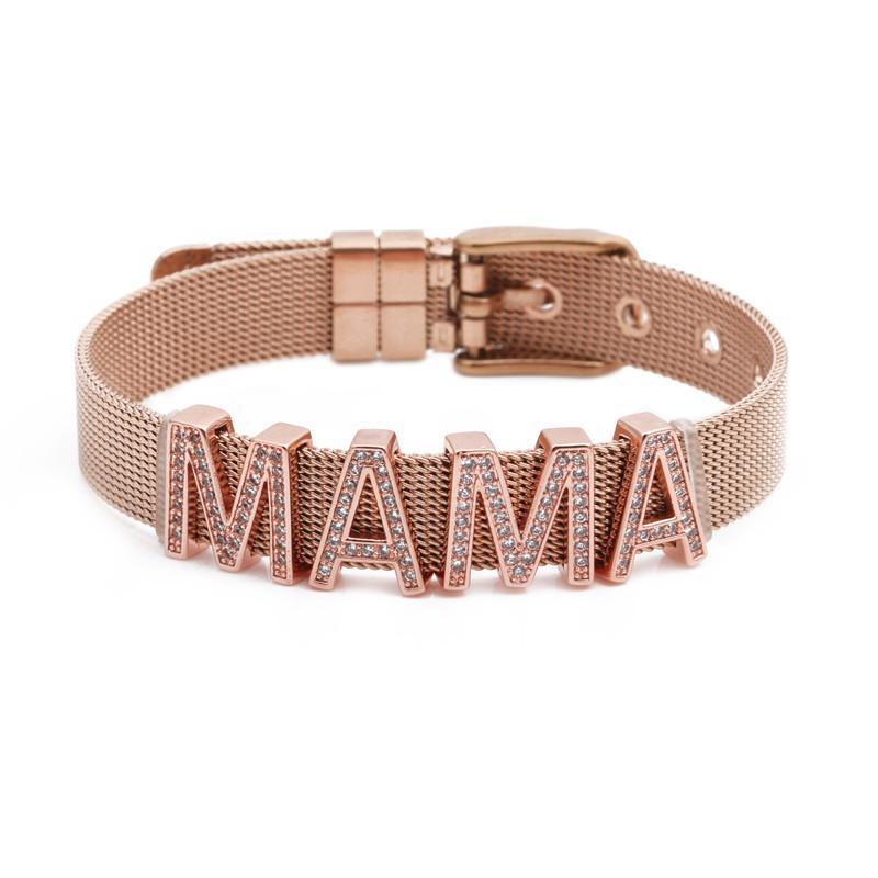 PVD Coated Letter Titanium Steel Copper Fashion Waterproof Non Tarnish 304 Stainless Steel