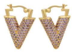 Gold-Purple Zirconium