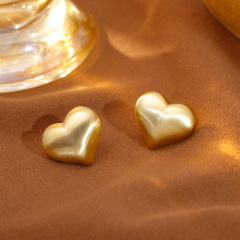 18K Gold Brushed [925 Silver Needle Plated Needle]