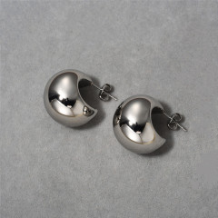 A Pair of Silver Earrings
