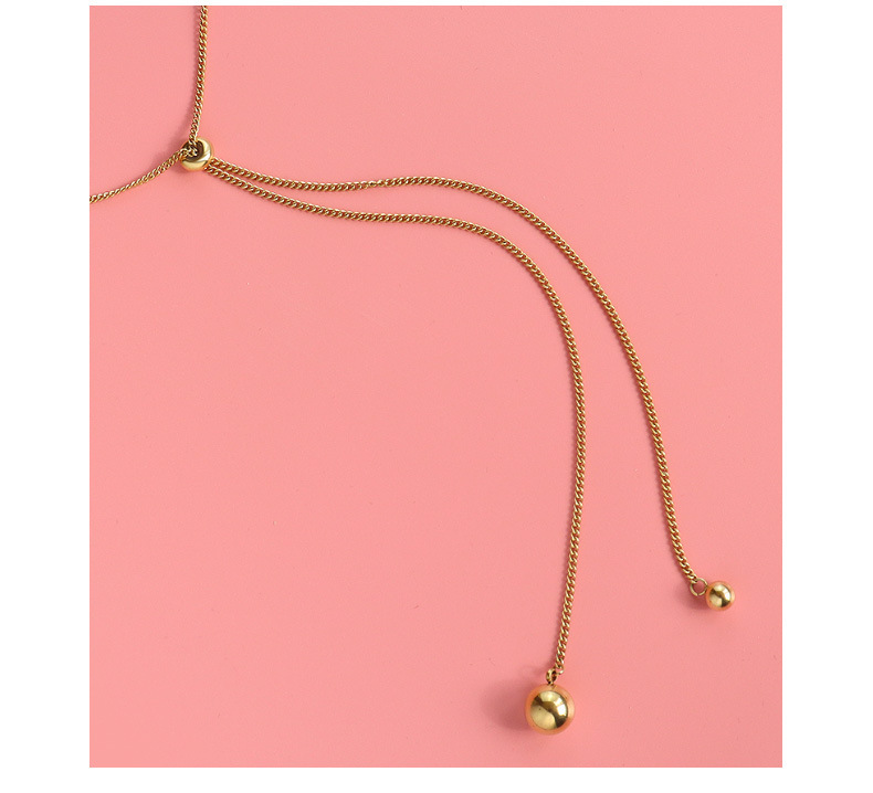 PVD Coated Real Gold Plated 18K Gold Geometric 304 Stainless Steel Fashion Waterproof Non Tarnish 304 Stainless Steel Necklace