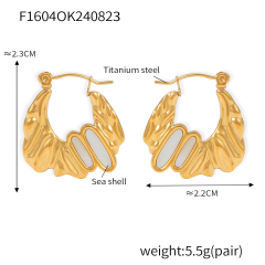 F1604-Gold  Earrings