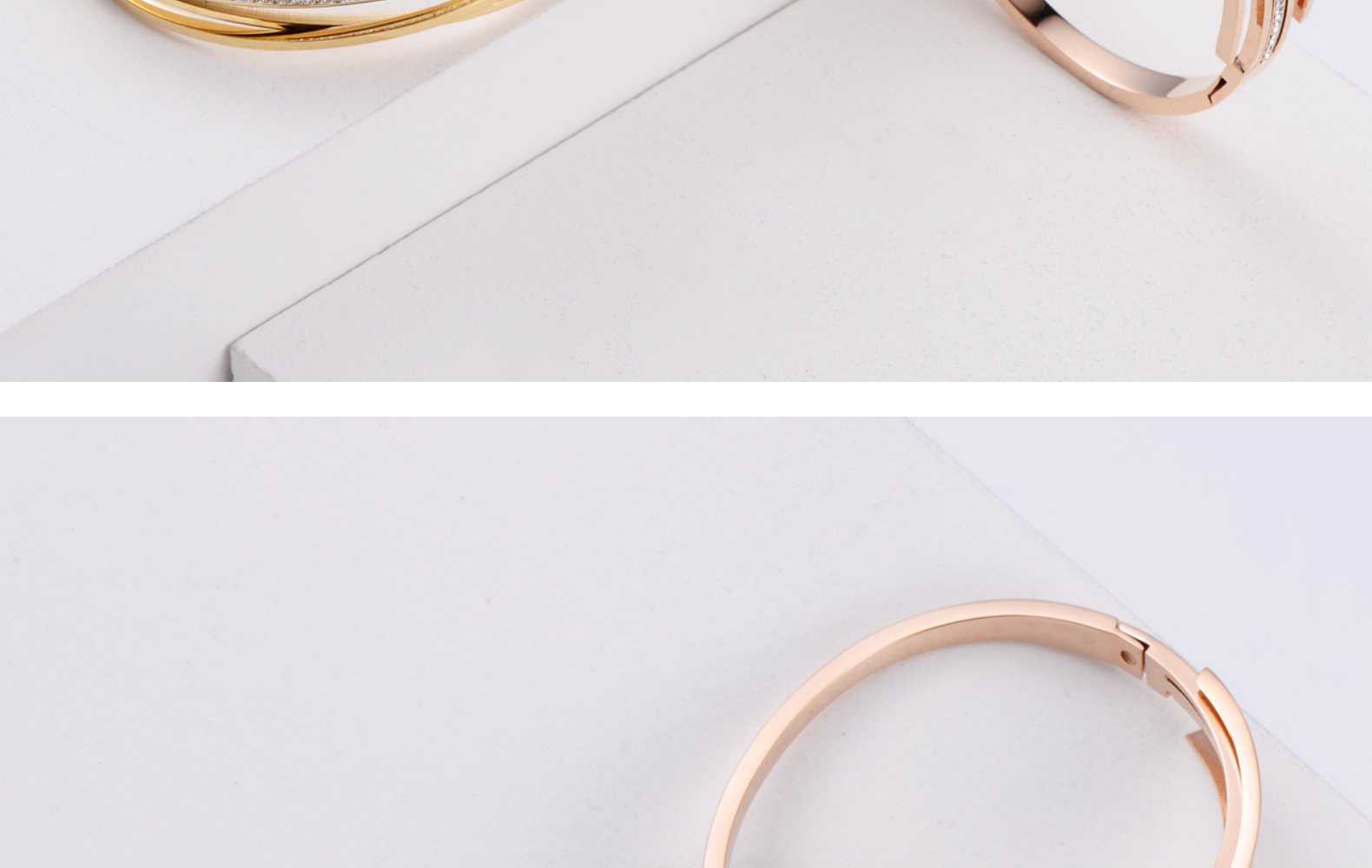 PVD Coated 18K Gold Plated Stainless Steel Waterproof Non Tarnish