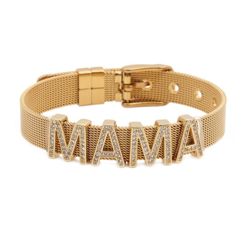 PVD Coated Letter Titanium Steel Copper Fashion Waterproof Non Tarnish 304 Stainless Steel