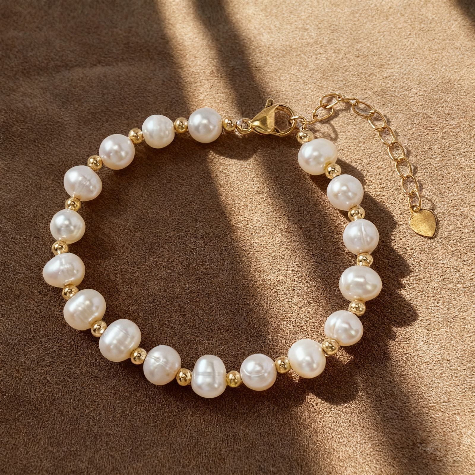 Elegant Pearl Metal Bracelet Fashion Women's Business Gift Cross Ring Bracelet Fashion Chain Accessory Suitable For Parties And Travel