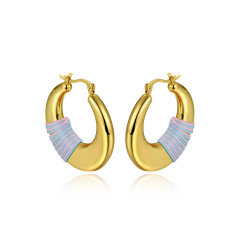 Two-Tone Earrings
