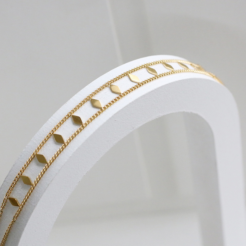 PVD Coated Real Gold Plated 18K Gold 304 Stainless Steel Fashion Waterproof Non Tarnish 304 Stainless Steel Necklace