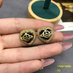 Black Stud Earrings