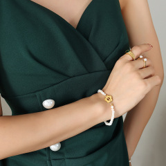 E158-Gold Bracelet-15cm