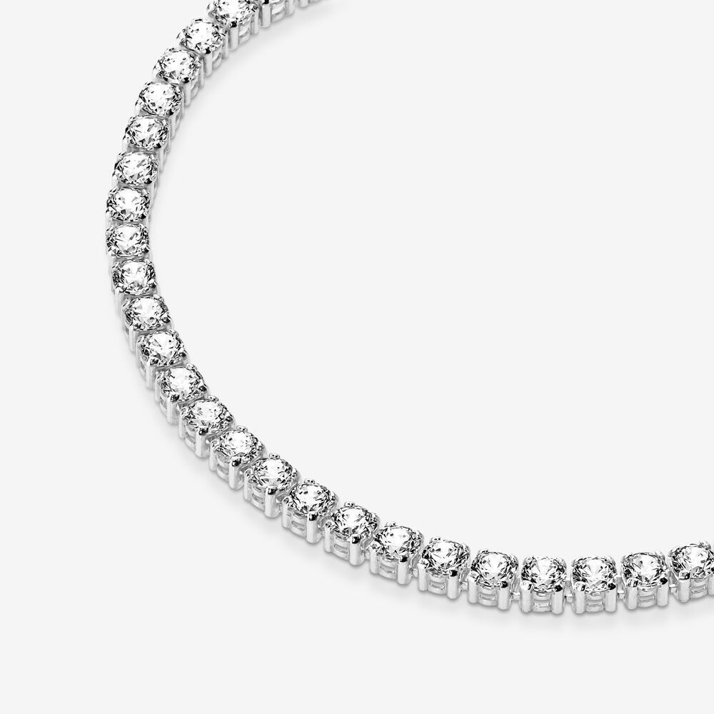 Full Diamond S925 Silver Bracelet Luxurious Sexy Style Romantic Sweet Trendy Versatile Personality Temperament Fashion Couple Gift Simple Copper Silver Plated