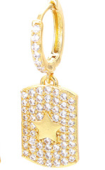 Gold-White Zirconium