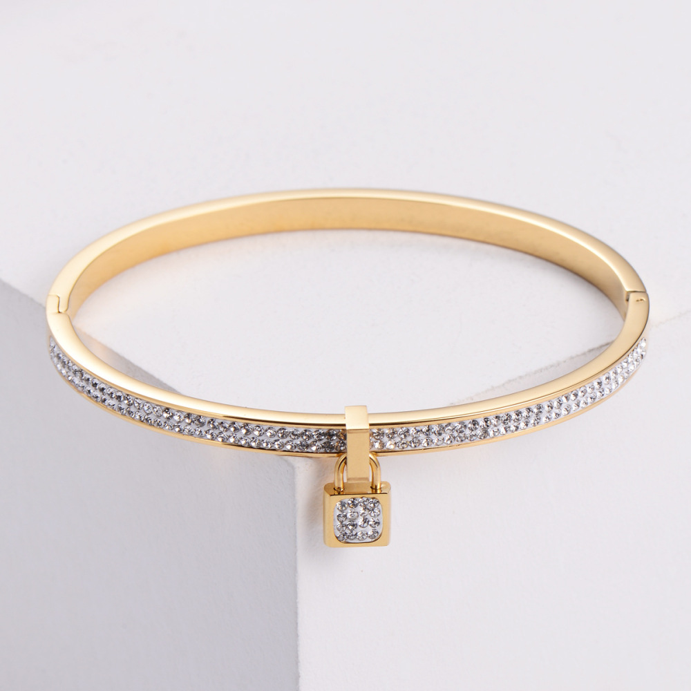 PVD Coated 18K Gold Plated U Shape 304 Stainless Steel Waterproof Non Tarnish