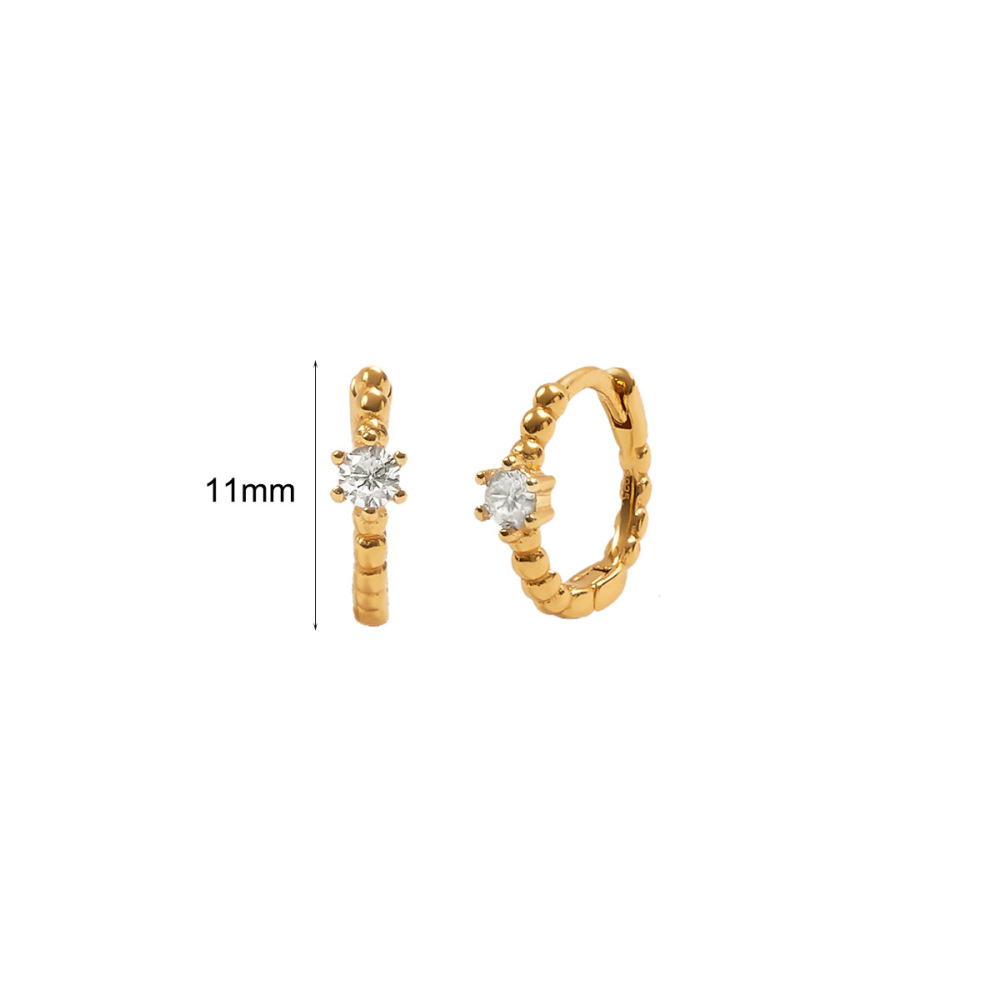 Minimalist Gold-Plated Clip-On Earring Set No Piercing Jewelry Accessories