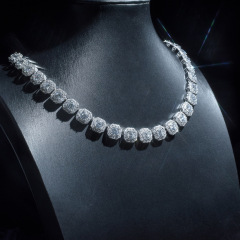 Rock Sugar Tennis Chain (11mm Width)