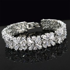 White Bracelet on White Background