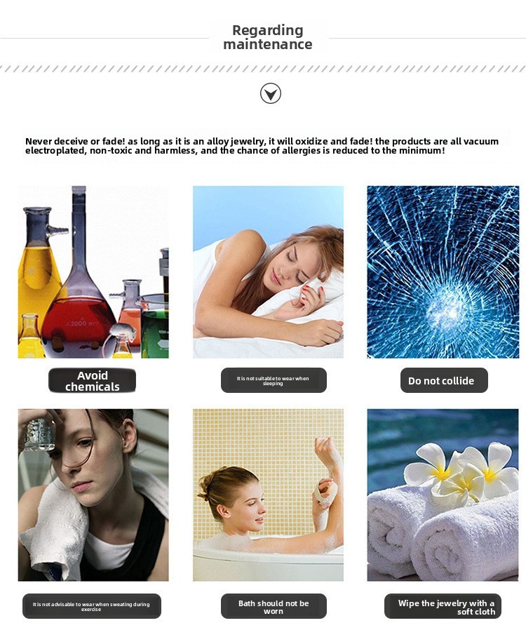 Colorful Resin Pendant Necklace Stainless Steel Chain Layered Women's Jewelry Accessories