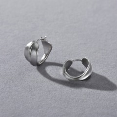 A Pair of Silver Earrings