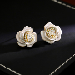 14K Gold Plated + Thin White Coating