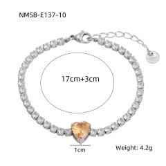 NMSB-E137-10 Steel Orange Diamond
